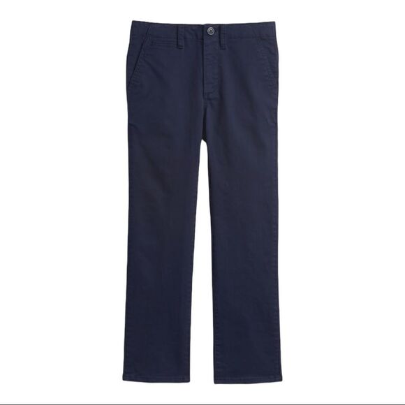 Gap Boys Uniform Lived-In Khakis with Washwell in Dark Night size 14 - Picture 1 of 7